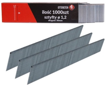 SZTYFTY GWOŹDZIE 1,2x50MM 4PRO MINI BOX 1000 szt.