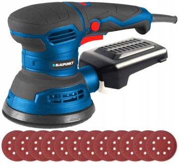 ЭКСЦЕНТРИЧЕСКАЯ ШЛИФОВАЛЬНАЯ МАШИНА С ЭЛЕКТРИЧЕСКОЙ РЕГУЛИРОВКОЙ BLAUPUNKT PAPIER