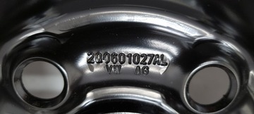 KOLO DOJEZDOVÉ REZERVY 18'' AUDI A1 82A VW T-ROC T-CROSS 2Q0601010AL