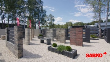 Блок заборный 50х20х20 ПРО+ меланж