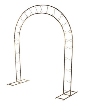 PERGOLA OGRODOWA KWIATY METALOWA ŁUK RÓŻANY PNĄCZA