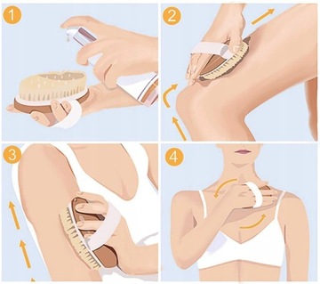 ЩЕТКА ДЛЯ СУХОГО МАССАЖА ТЕЛА НАТУРАЛЬНАЯ АГАВА