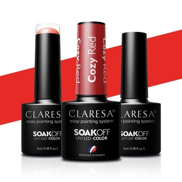 Лак гибридный Claresa OUTLET UV/LED 5мл ВЫБОР