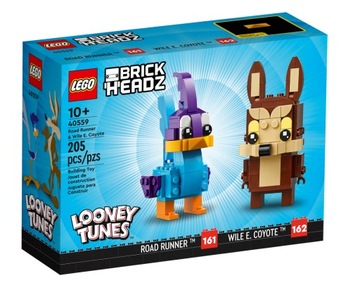 LEGO 40559 BRICKHEADZ STRUŚ PĘDZIWIATR KOJOT WILUŚ