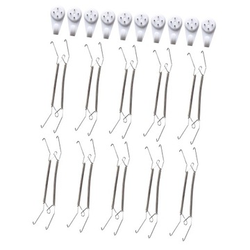 20 шт. настенные стойки с 10 настенными крючками