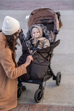 СПАЛЬНЫЙ МЕШОК ДЛЯ КОЛЯСКИ, санок, сиденья гондолы на меху 4в1 LIONELO FRODE