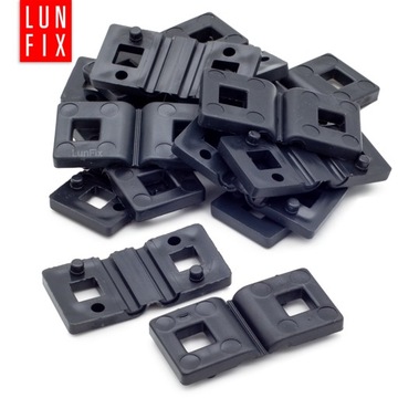 Буклет с дистанционными проставками для зажимов панелей для панелей диаметром 3 мм 100 шт.