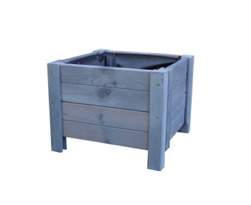 ДЕРЕВЯННЫЙ ЦВЕТОЧНЫЙ ГОРШОК, коробка 39x39x30 см