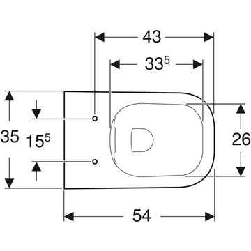 Комплект рамок Geberit Duofix Basic Selnova Square 118.344.00.2 48h