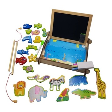 Магнитная доска для рисования животных, рыб, рыбалки