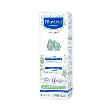 Mustela Bebe Infant krem na ciemieniuchę 40 ml