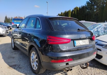 Audi Q3 I SUV 2.0 TDI 140KM 2012 Audi Q3 2012r, 2.0 TDI. Uszkodzony przod. 2.0 Diesel 140KM, zdjęcie 2