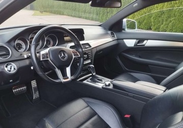 Mercedes Klasa C W204 Coupe 350 BlueEFFICIENCY 306KM 2013 Mercedes-Benz Klasa C AMG-Pakiet V6 3.5B 306Ps Panorama Bixenon Ledy Navi, zdjęcie 18