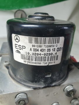 MERCEDES W203 ТОРМОЗНОЙ НАСОС АБС A 004 431 05 12 | А2035451632
