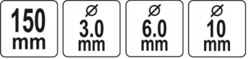 ВАКУУМНЫЙ ЗАХВАТ YATO ДЛЯ SMD ПАЙКИ 150 ММ