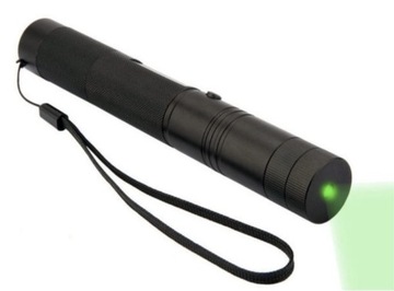 LASER ZIELONY WSKAŹNIK AKUMULATOR DUŻY ZASIĘG