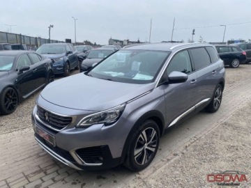Peugeot 5008 II Crossover 1.6 BlueHDI 120KM 2018 Peugeot 5008 1.6 hdi Automat 7 osob. Ledy pol skory Navi kamera zamiana g, zdjęcie 6
