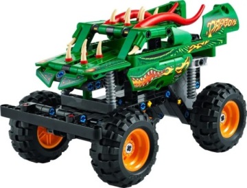 LEGO Technic Monster Jam Dragon PullBack привод 2 в 1