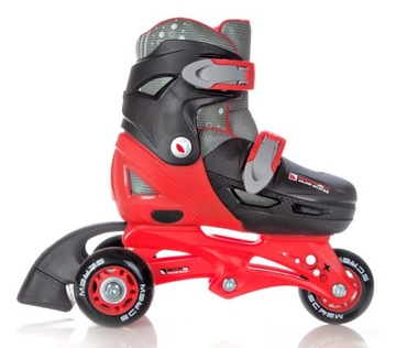 Роликовые коньки 2в1 Винт Vast 34-37