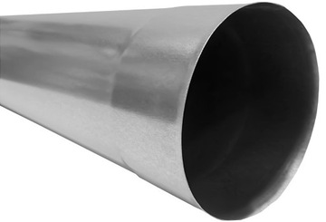 Труба прямая фи 100, оцинкованная, 1 метр DARCO