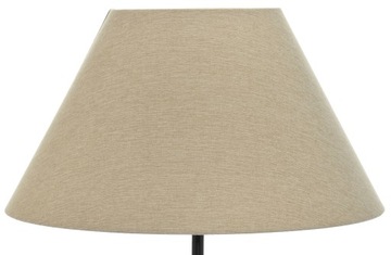 Abażur Do Lampy Klosz Stożek Nowoczesny E27 Beżowy 25x50 H27 AVOLA