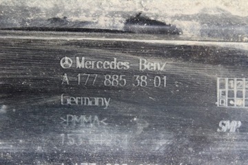 ZDERZAK TYŁ MERCEDES A-KLASA 177 W177 A45 AMG DYFUZOR A1778853801