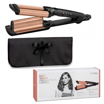 BABYLISS FALOWNICA DO WŁOSÓW CERAMICZNA TURMALINOWA 3 POZIOMY TEMPERATURY
