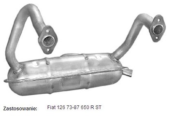 FIAT 126p СТАНДАРТНЫЙ ЗАЖИМ ГЛУШИТЕЛЯ ФЕРРОПЛАСТ ВЫСОКОГО КАЧЕСТВА