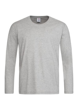 T-Shirt Koszulka Stedman2500 LongSleeve Szary M