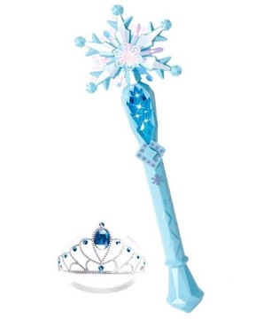 НАБОР ПРИНЦЕССА КОРОНА+ПАЛОЧКА СО СВЕТОМ И ЗВУКОМ