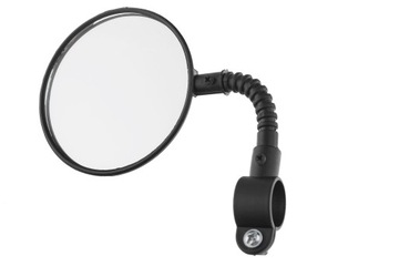 ВЕЛОСИПЕДНОЕ ЗЕРКАЛО. КРУГЛЫЙ ПЛАСТИК. МАЛЕНЬКИЙ С ОТРАЖЕНИЕМ