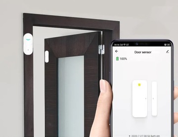 ДАТЧИК ДАТЧИК СИГНАЛИЗАЦИИ ДВЕРИ ОТКРЫТИЯ ОКНА Tuya WiFi
