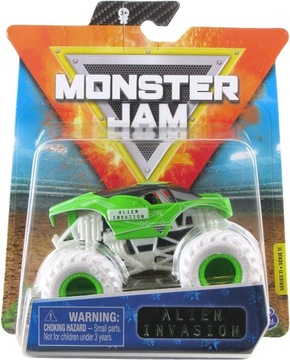 Auto ALIEN INVASION Samochodzik Autko Monster Jam