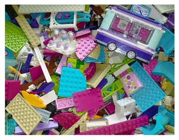 LEGO Friends Mix oryginalnych klocków + figurka + akcesoria 250g 0,25kg