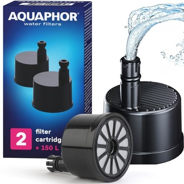 AQUAPHOR ZESTAW BIDON BUTELKA FILTRUJĄCA WODĘ ZIELONY 0,5L + 3x FILTR CITY