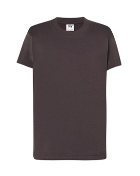 Koszulka dziecięca szara t-shirt 190g PREM 128-134
