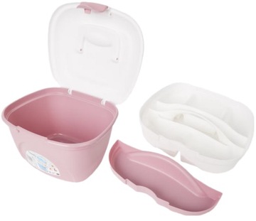 PUDEŁKO HOBBY ORGANIZER POJEMNIK KUFEREK Z RĄCZKĄ
