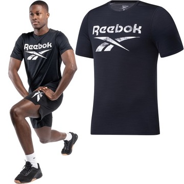 Koszulka męska treningowa Reebok krótki rękaw L