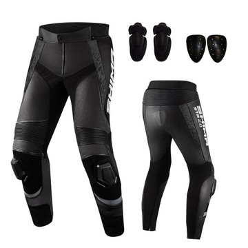 Spodnie motocyklowe SHIMA STR 2.0 BLACK GRATISY
