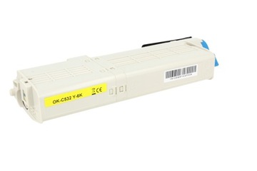 Тонер для OKI C532dn C542dn MC563dn MC573dn Желтый