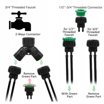 КОМПЛЕКТ ДЛЯ ОРОШЕНИЯ МИНИ-ТЕПЛИЦЫ 40 М КРОВАТЬ