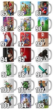 БЛЕСТЯЩАЯ КРУЖКА 330МЛ - ИГРЫ MINECRAFT И МНОГИЕ ДРУГИЕ