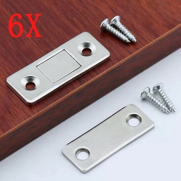 Myhomera 6 Sets Magnetic Cabinet Catches Magnet