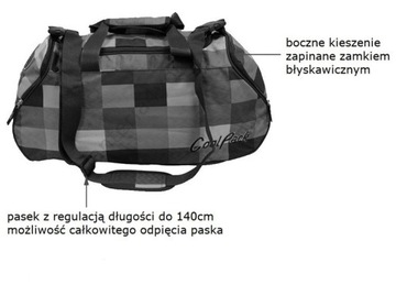 CoolPack Torba sportowa Runner Gradient Frape na basen siłownię fitness