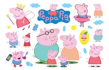 TATUAŻE DLA DZIECI ZMYWALNE ŚWINKA PEPPA