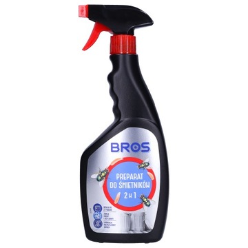 BROS PREPARAT SPRAY DO ŚMIETNIKÓW KOSZY 2w1 500ml