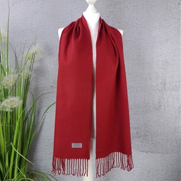 ТЕПЛЫЙ ШАРФ ГЛАДКИЙ зимний женский шарф БАХРО КАШЕМИР на ощупь ЦВЕТА