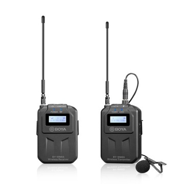 BEZPRZEWODOWY ZESTAW AUDIO DO KAMER BOYA BY-WM6S