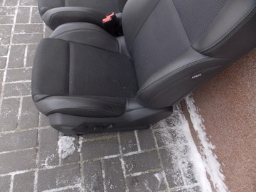 СИДЕНИЯ, ПОЛУКОЖАНЫЙ КОМПЛЕКТ, PEUGEOT 508 SEDAN