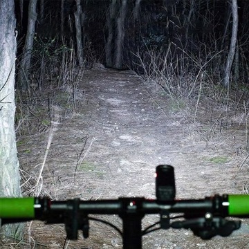 МОЩНЫЙ ВЕЛОСИПЕДНЫЙ ФОНАРЬ 1000 ЛЮМЕН USB Водонепроницаемый 1500 мАч + ЗАДНЯЯ ЗАДНЯЯ ЧАСТЬ